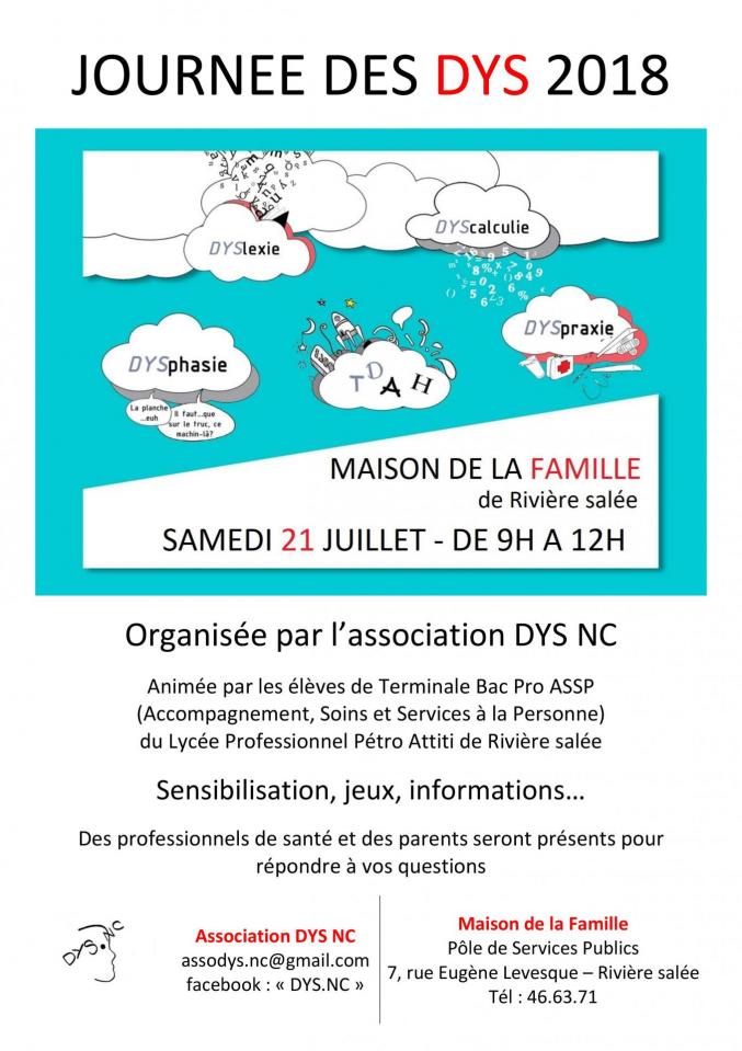 Affiche journee dys 2018