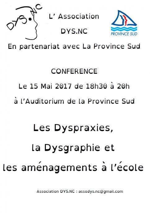 Conf dyspraxie