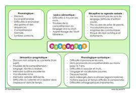 Dysphasie carte mentale